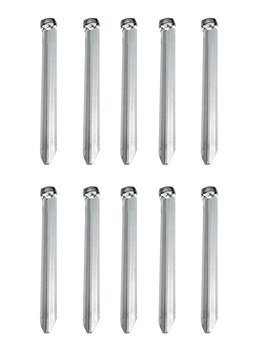 Outwell Zeltheringe Halfround U-Peg – 10 Stück Zeltheringe 24 cm