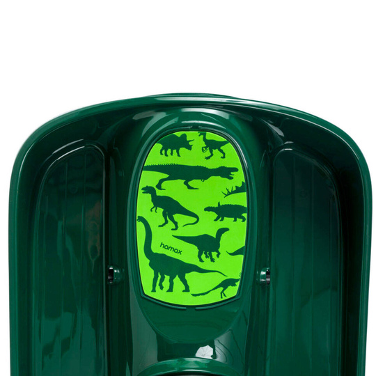 Hamax Sno Rex Schlitten - Grün - Bob Schlitten Kinder Schlitten