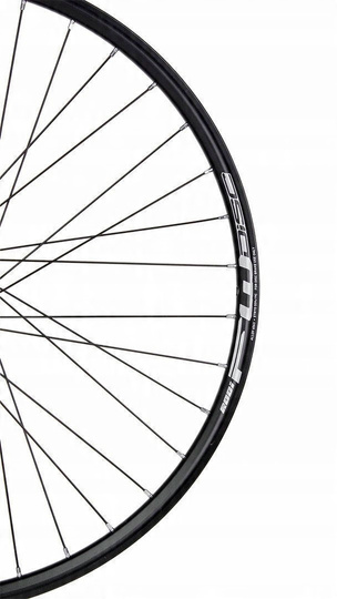 Front wheel 28"-29" hub XMX-A291QF disc brake, sealed bearings, rim Rodi FW DISC black, spokes