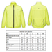 LYNX RAIN JACKET "MOVE" YELLOW