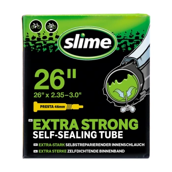Slime self-sealing inner tube 26 x 2.35 - 3.00 Presta 48 mm valve