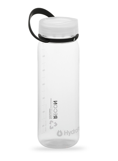 Eco-Friendly Bottle HydraPak Recon 750ml - Clear/Black & White 