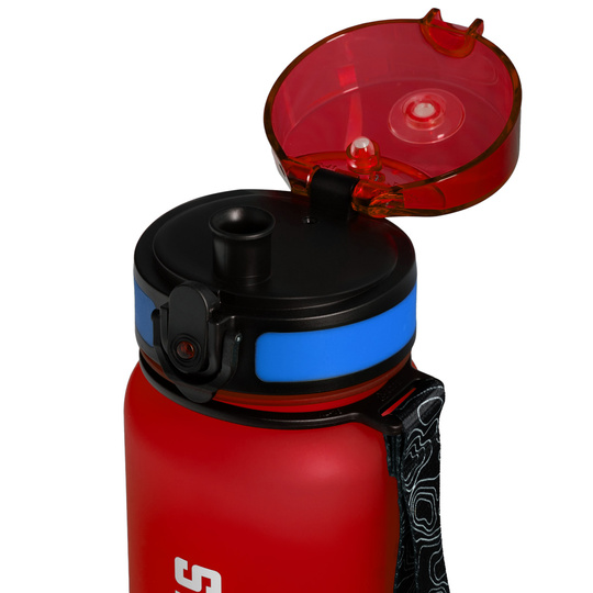 Alpinus Trysil GOPR 650 ml Tritan Bottle Red