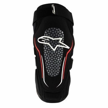 Alpinestars ALPS 2 KNEE PROTECTOR black-white-red MTB Knee Guard