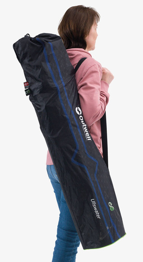 Klappstuhl Outwell Ullswater – schwarz Faltbarer Campingstuhl Angeln Stuhl