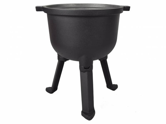 Kawmet Cast Iron Hunting Cauldron - 8L