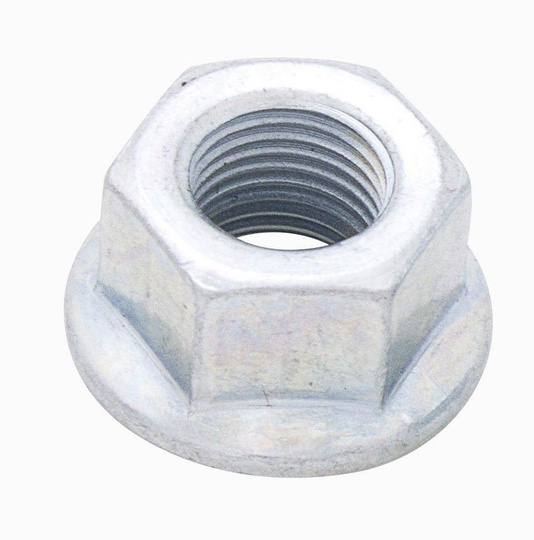 Nut to rear hub axle with  flange