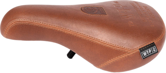 WeThePeople Team Fat Pivotal  BMX Saddle Brown Leather