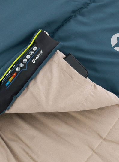 Camping Sleeping Bag Outwell Celestial Lux (195 cm) - blue