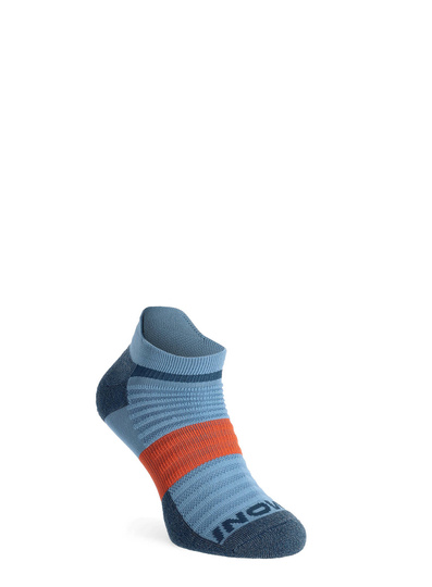 Laufsocken Inov-8 Active Low Sportsocken – Blau/Orange Wandersocken