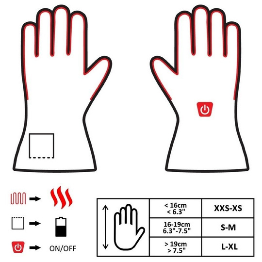 GLOVII Universal Heated Gloves