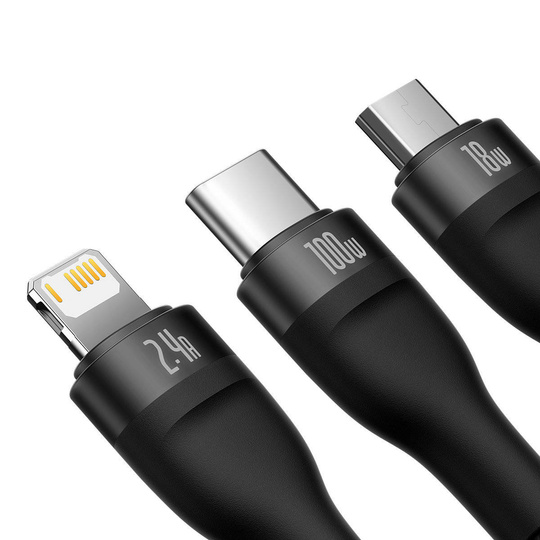 USB Baseus Flash Series II 100 W 1,2 m