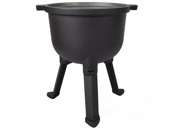Cast Iron Cauldron Dutch Oven with Legs 4l KAWMET