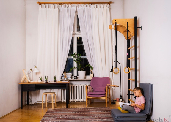 Trainings Sprossenwand BenchK 212B multifunctional wall bar Indoor Kletterwand