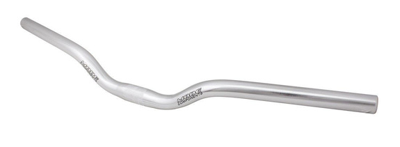 MODE Aluminium Lenker gebogen 650 x 40 mm – Silber