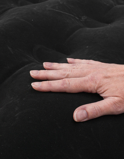 Outwell Classic w/pillow & Pump Double – black/grey (Doppel-Luftbett)