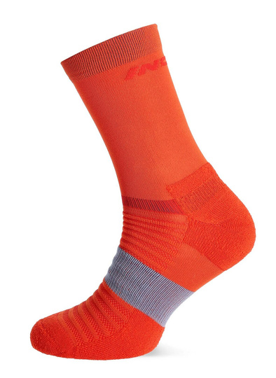 Wandersocken Inov-8 Active High – Fiery Red/Blue Grey Trekkingsocken Laufsocken