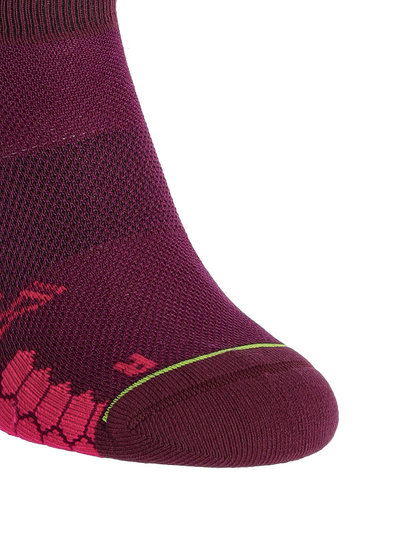 Women's Jogging Socks Inov-8 Trailfly Sock Low - teal/purple