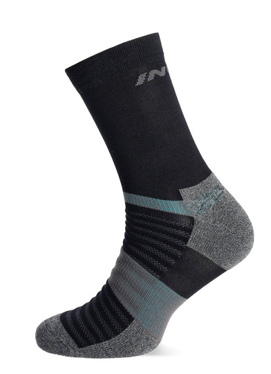 Laufsocken Inov-8 Active High – Schwarz Trekkingsocken Wandersocken