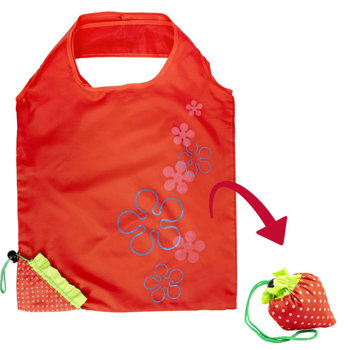 Shopping Bag »FUN«, Strawberry