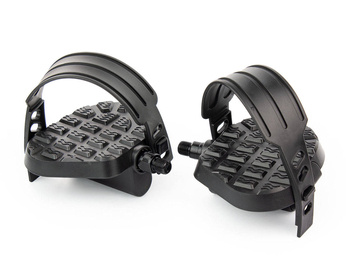 Stationary Exercise Bicycle Pedals BP-4188 - 9/16" Black