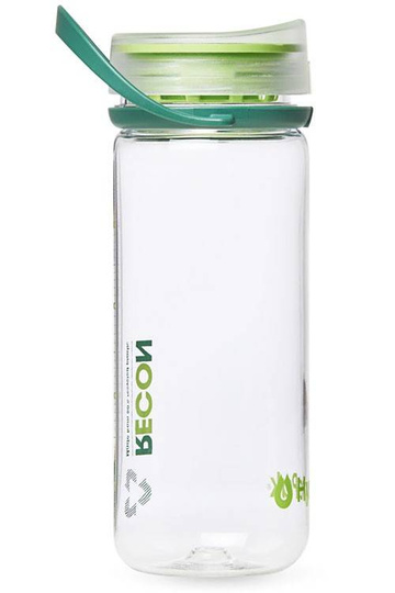 Trink Flasche HydraPak Recon 500ml - Clear/ Lime Trekkingflasche Outdoor Flasche