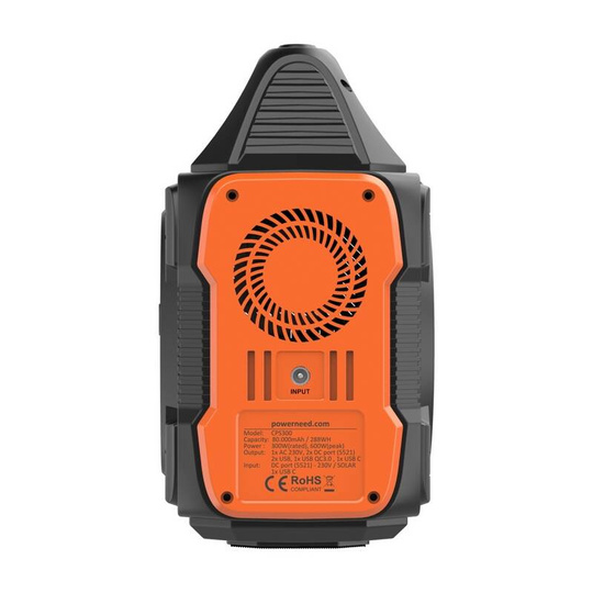 Power Station 80,000mAh with AC 230V, DC 12V, and USB QC3.0 Output, 300W