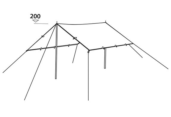Easy Camp Void Tarp - 3 x 3m
