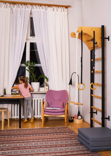 Trainings Sprossenwand BenchK 212B multifunctional wall bar Indoor Kletterwand