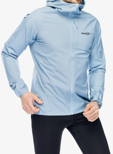 Running Jacket Inov-8 Stormshell FZ V2 - blue grey
