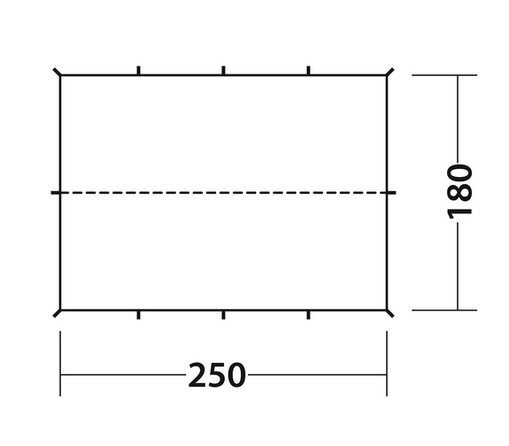 Robens Tarp 2.5 x 1.8 m Travel Tarp