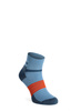 Laufsocken Inov-8 Sportsocken Active Mid Socken – Blau/Orange Wandersocken
