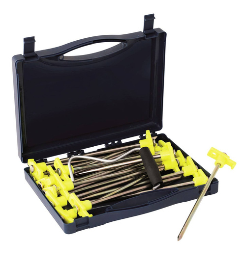 Zeltnägel Outwell Spike Peg Box Zeltheringe 20 Stück