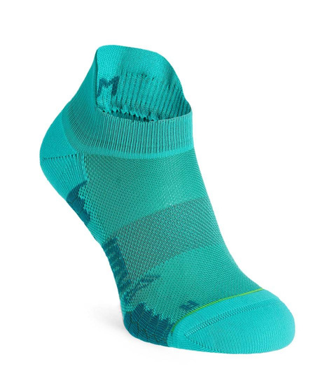 Women's Jogging Socks Inov-8 Trailfly Sock Low - teal/purple