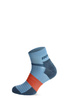 Laufsocken Inov-8 Sportsocken Active Mid Socken – Blau/Orange Wandersocken
