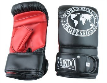 MMA Gloves Black Shin-do Boxing Gloves Martial Arts