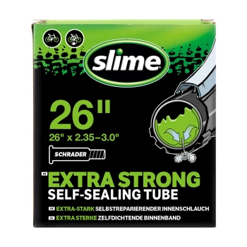 Slime self-sealing inner tube 26" AV 26 x 2.35 - 3.00 Schrader 35 mm valve