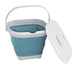 Outwell Collaps Bucket Square w/lid - classic blue