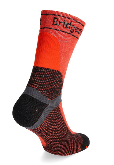 Bridgedale MTB Winter Weight T2 Merino Sport Boot - orange/black