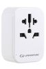 Lifeventure World to Europe Travel Adaptor , USB A, USB C