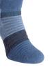 Merino Outdoor Socken Inov-8 Merino High Sock – navy/melange Trekkingsocken