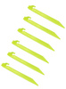Zeltheringe Outwell Guyline Peg Plastic 6 Stk. – Set Zeltheringe gelb