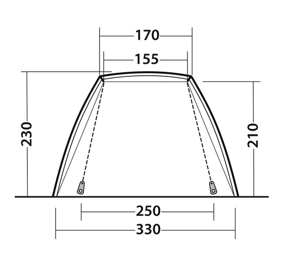 Caravan Tent Outwell Woodcrest