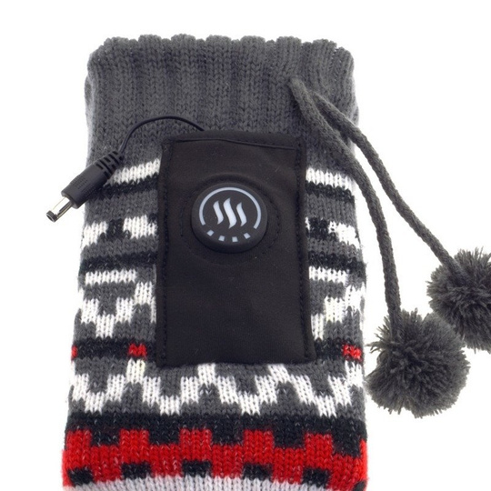 GLOVII Heated Slippers with Socks, Size: 36-43