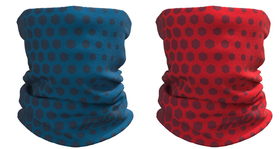 Inov-8 Snood Multifunktionstücher zum Laufen & Trekking – Doppelpack Blau + Rot