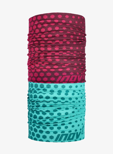 Inov-8 Snood Multifunktionstücher zum Laufen & Trekking – Doppelpack grün purpur