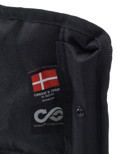 Klappstuhl Outwell Ullswater – schwarz Faltbarer Campingstuhl Angeln Stuhl