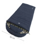Sleeping Bag Outwell Camper Lux (200 cm) - blue