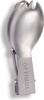 Optimus Gabel Spork Titanium – klappbar Silber 18g Camping-Kochutensilien