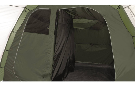 5 Personen Zelt Easy Camp Huntsville 500 – grün – Campingzelt Familienzelt